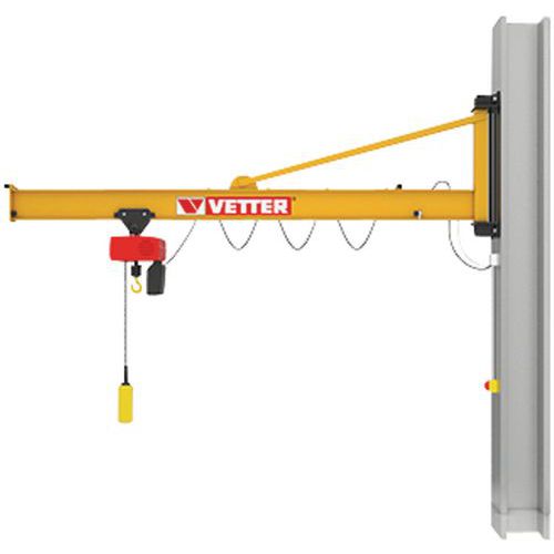 Potence murale triangulée - Force 500 kg, Portée 3m - Vetter Krantechnik