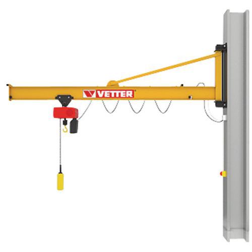 Potence murale triangulée - Force 1600 kg, Portée 2m - Vetter Krantechnik