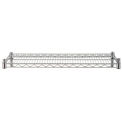 Tablette grillagée Quick-Store en acier 1220x610mm