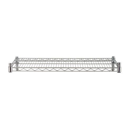 Tablette grillagée Quick-Store en acier 610x610mm