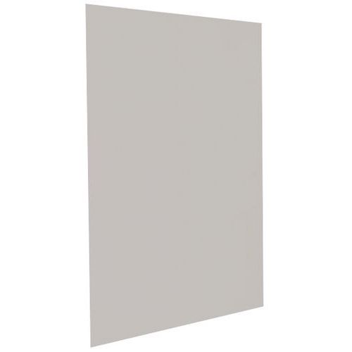 Cloison double paroi pleine H 2.75m L 1m Gris 52mm RAL 7035 - Robuste et Modulable