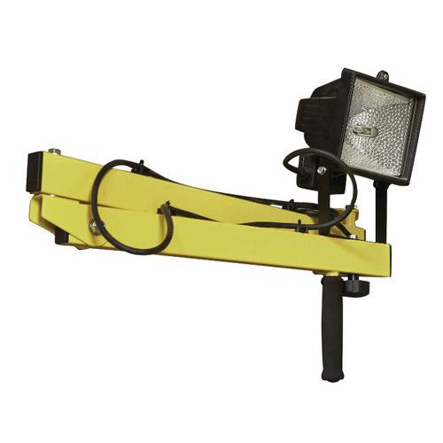 Bras Support Pour Projecteur 500 Mm - Fixation Plafond Ou Mur Pour Projecteur LED