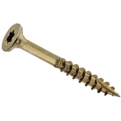 Vis Bois Ã‰toile Acier Filetage Partiel - 5x80/60