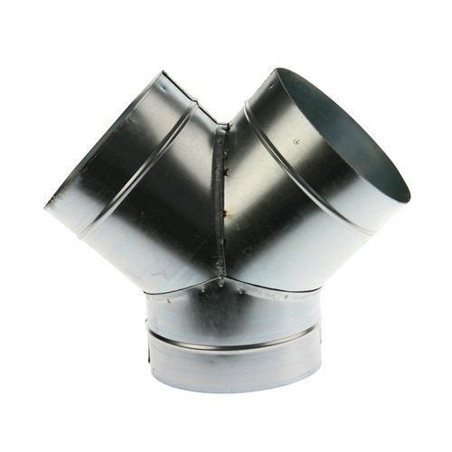 Arem - Dérivation 45° pour Gaine Ventilation Ø 125mm - Acier - Installation Facile