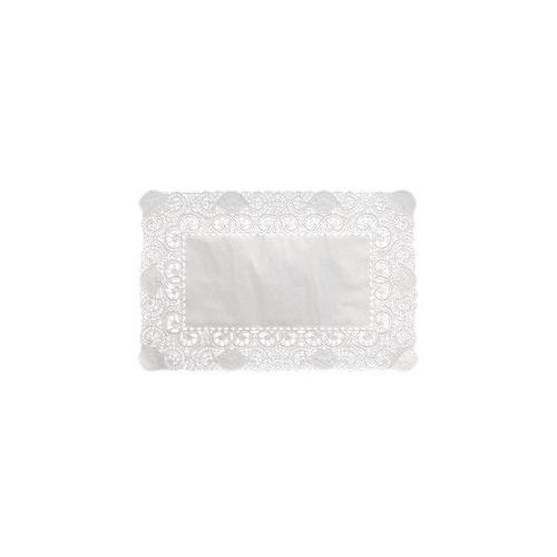 Dentelles Rectangulaires Standard Papier Blanc
