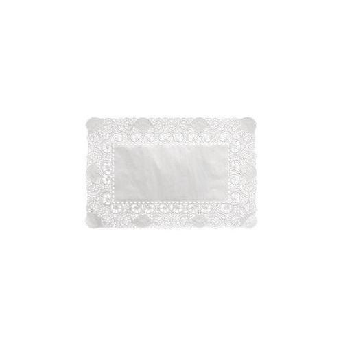 Dentelles Rectangulaires Standard Papier Blanc