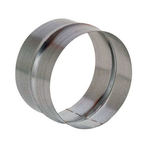 Arem - Raccord Mâle pour Gaine de Ventilation - Acier 80mm - Connexion Robuste