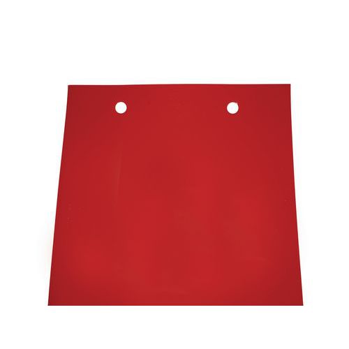 Lanière PVC souple pour porte - Orange opaque 200mm - Standard - Résistante -15°C à 50°C