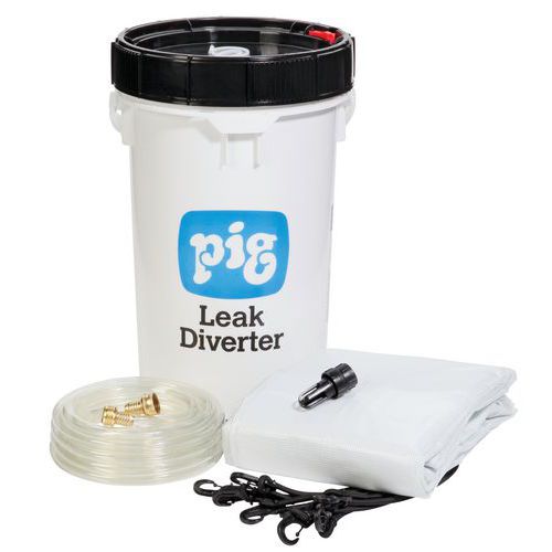 Kit Déviateur De Fuite De Toit Avec Seau 213x213cm