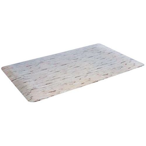 Tapis Antifatigue Design Marbré 60x91cm Gris