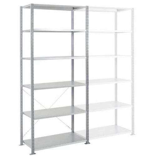 Rayonnage Départ Ad'vance - Galvanisé - 6nvx - 2500x1250x700