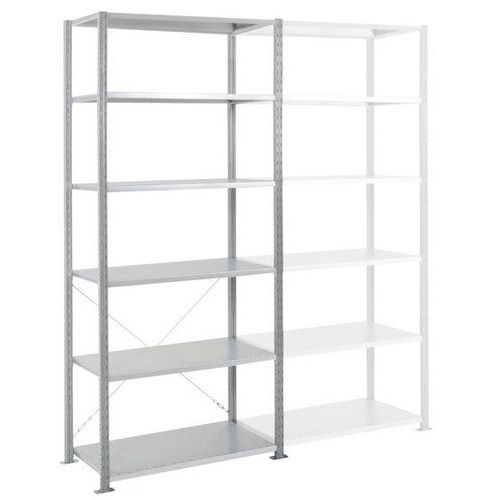 Rayonnage Départ Ad'vance - Galvanisé - 6nvx- 2500x1250x400