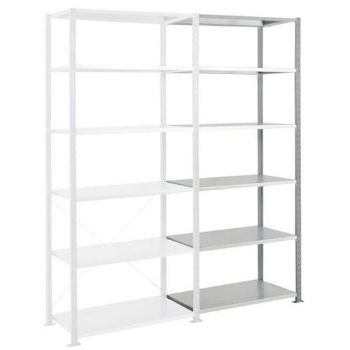 Rayonnage Suivant Ad'vance - Galvanisé - 6nvx- 2500x1000x700