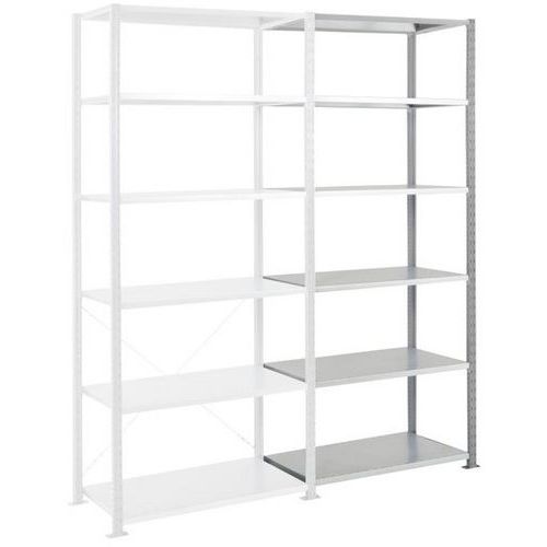 Rayonnage Suivant Ad'vance - Gris - 6nvx - 2500x1250x600