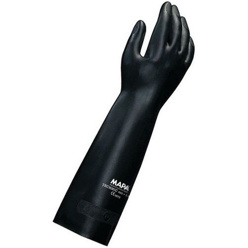 Gants De Manutention Technic 450 Manchette Longue T8 Noir