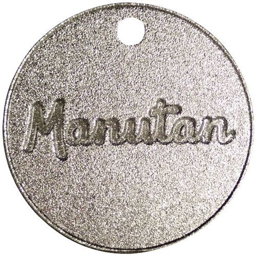 Jeton Non Numéroté Aluminium 30mm - Manutan