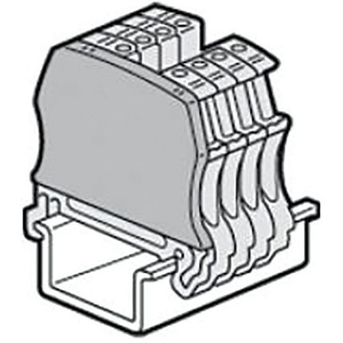 Cloison Terminale - Bloc à Vis -1 Entrée 1 Sortie 5/6/8/10