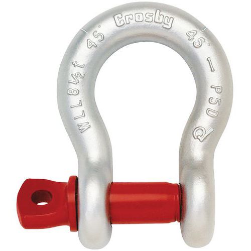 Crosby - Manille lyre à axe vissé HR - CMU 25000 kg - Haute résistance et sécurité