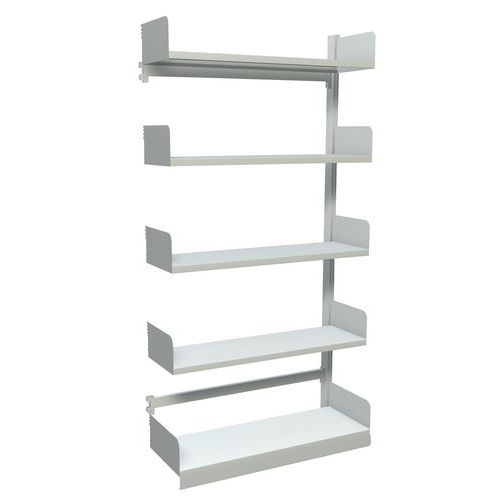 Rayonnage Suivant Double Accés Chmaxta.:100 Kg H:2000 Mm