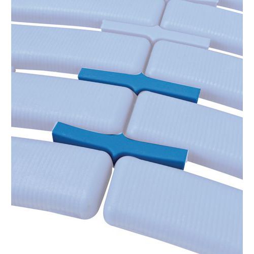 Clip Pour Caillebotis Standard Type:connecteur Col.:blanc