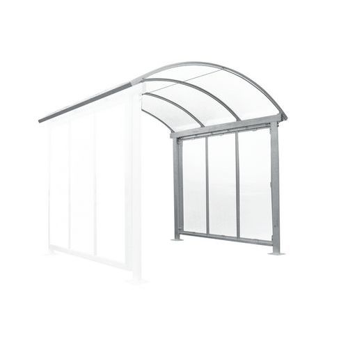 Bardage C Latéral D/g Intermédiaire Gris