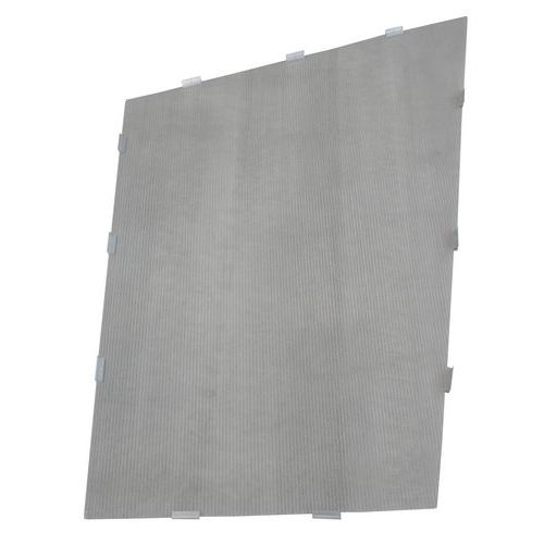 Bardage Latéral Droit Gris Simple Face Abri Toiture Inclinée