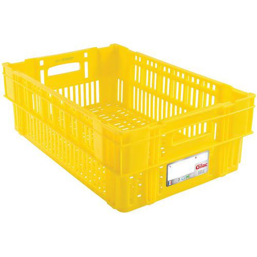 Caisse Liaison Froide 37 L - Jaune