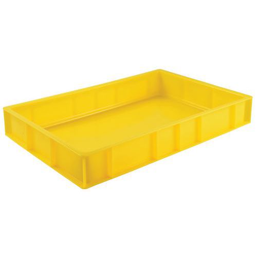 Caisse Pleine à Pâtons 15 L - Jaune