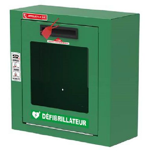 Boitier Défibrillateur Clinix Vert Menthe - Ral 6029