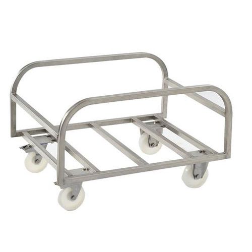Chariot Inox Pour Bac Profond De 220 L