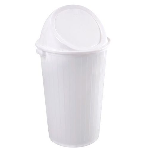 Fourre-tout 35 L Avec Couvercle Basculant - Blanc