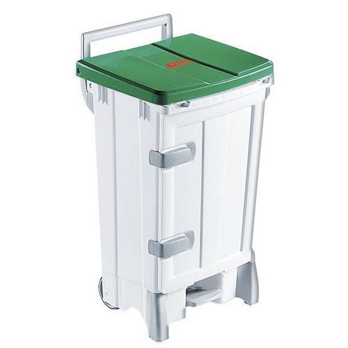 Container Polaris Avec Porte 90 L - Couvercle Vert