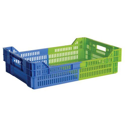Caisse Liaison Froide Bicolore 27 L - Bleu/vert