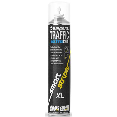 6 Peintures Aérosol Traffic Extra Paint Xl - 750ml - Blanc