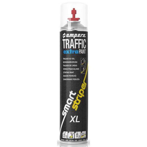 6 Peintures Aérosol Traffic Extra Paint Xl - 750ml - Rouge