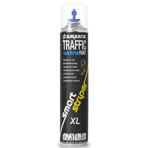 6 Peintures Aérosol Traffic Extra Paint Xl - 750ml - Bleu