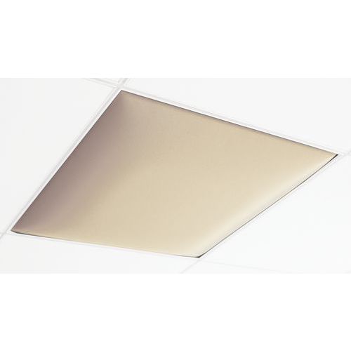 Lot de 4 - Pave De Plafond Acoustique 50 Mm T15 Beige