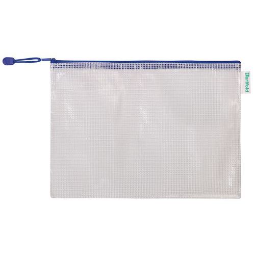 Pochette à Zip A4 Paysage Bleu T-collection