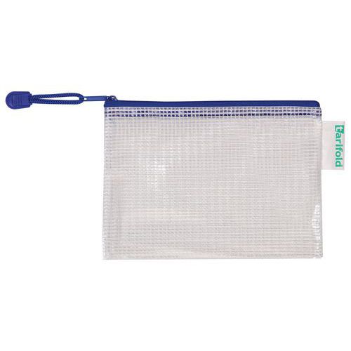 Pochette à Zip A6 Paysage T-collection Bleu