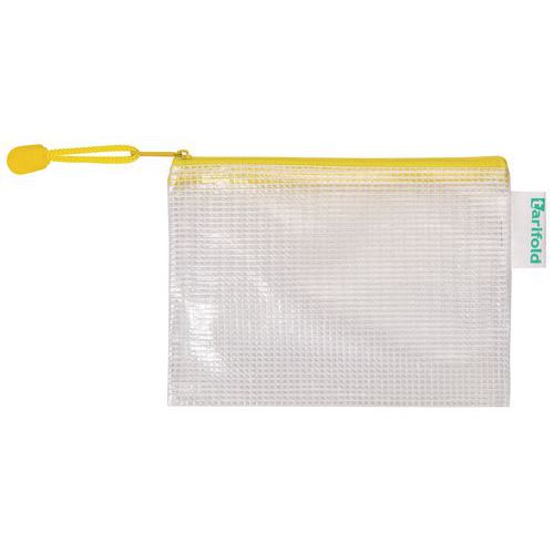 Pochette à Zip A6 Paysage T-collection Jaune