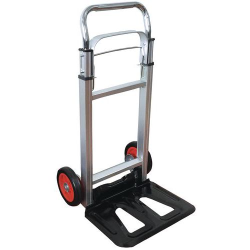 Diable aluminium - Roues caoutchouc - Force 90 kg - Manutan Diable aluminium - Roues caoutchouc - Force 90 kg - Manutan