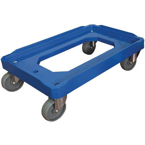 Plateau roulant bac norme Europe 150 et 250 kg - Manutan Plateau roulant bac norme Europe 150 et 250 kg - Manutan