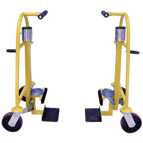 Diables Élévateurs Jumelés Mécaniques Capacité 600 Kg