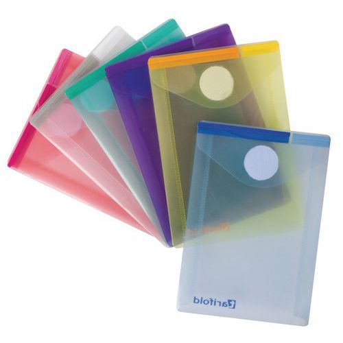 Sachet De 6 Enveloppes A7 Portrait Coloris Assorti