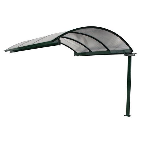 Abris Multi-usage Vert Ral6009 Module Lateral Bis