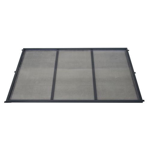 Bardage Arrière Gris 3 Modules Ou Plus Abri Toiture Cintrée