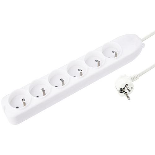 Multiprise télécommandée 4 prises et 3 ports USB, Multiprises