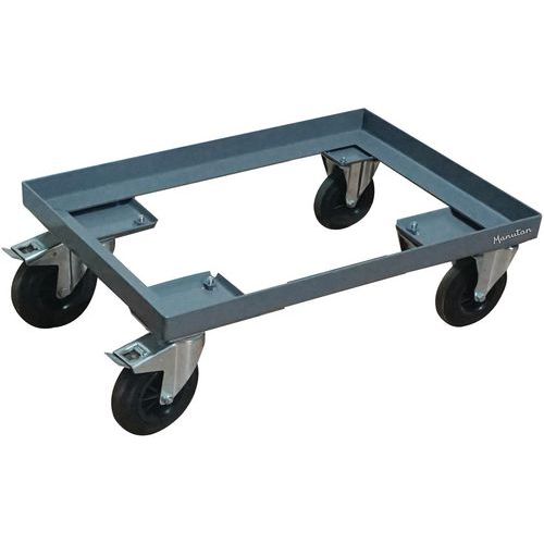 Plateau Roulant Acier Pour Bacs Norme Europe Charge 250kg