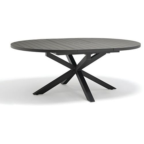 Table Jardin Pelosa 199x145cm Papillon Gris Anthracite