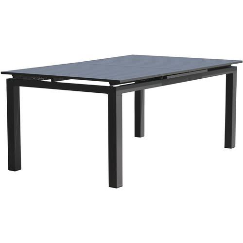 Table Jardin Miami 240x100cm Gris Anthracite